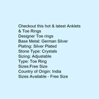 Designer Toe rings - 5.0