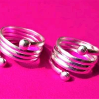 Designer Toe rings - 5.0