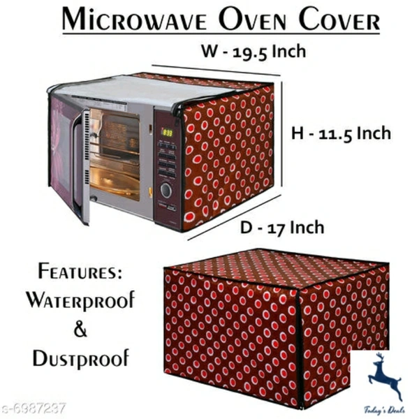 Stylish & Trendy Microwave CoverMaterial - 5.0