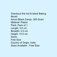 Axium Black Candy- 200 Gram - 5.0