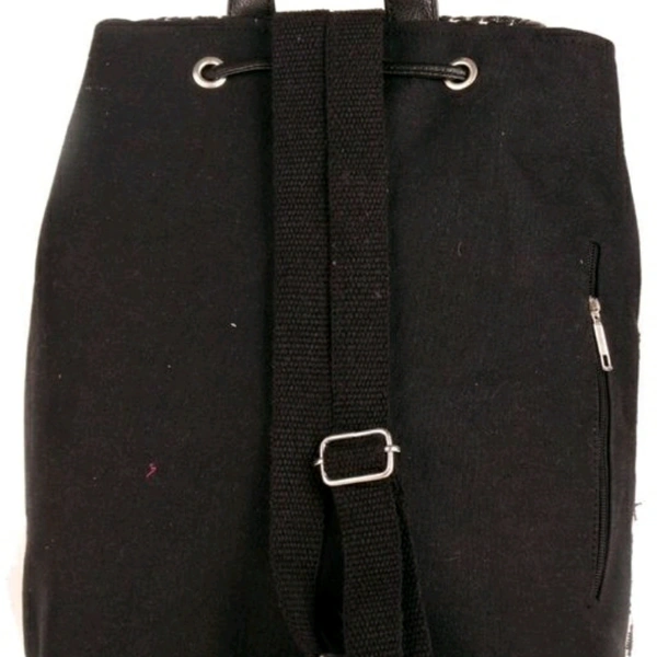 ASTRID MULTI COTTON DHURRY GIRLS BACKPACK MEDIUM SIZE - 5.0