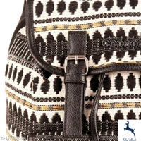 ASTRID MULTI COTTON DHURRY GIRLS BACKPACK MEDIUM SIZE - 5.0