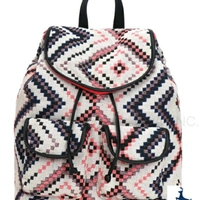 ASTRID MULTI COTTON DHURRY GIRLS BACKPACK MEDIUM SIZE - 5.0