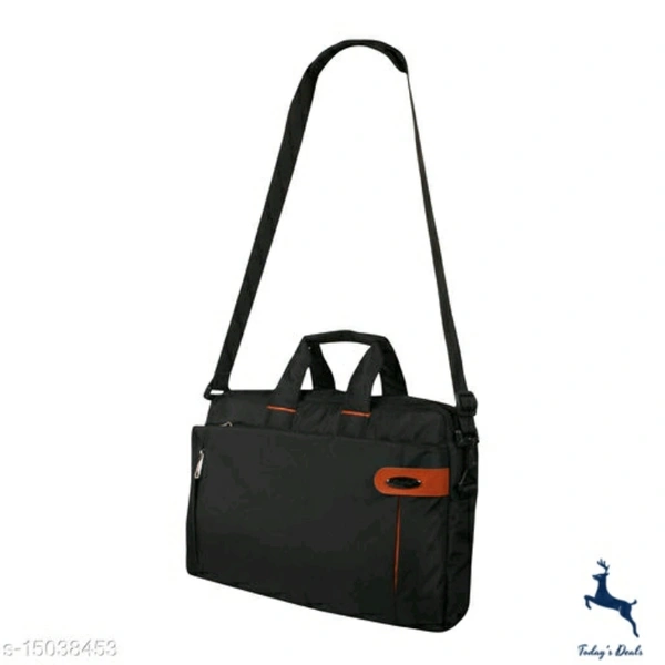 Hotshot Artificial Leather 15.6 inch Laptop Messenger office/business travel Bag for Men and Women - 5.0