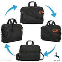 Hotshot Artificial Leather 15.6 inch Laptop Messenger office/business travel Bag for Men and Women - 5.0