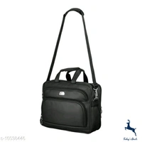 Hotshot Artificial Leather 15.6 inch Laptop Messenger office/business travel Bag for Men and Women - 5.0
