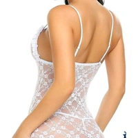 Women's Embroidered Polyester Babydoll - 5.0