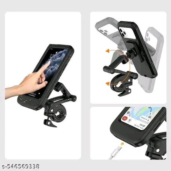 Waterproof Touch Screen Mobile Phone Stand
