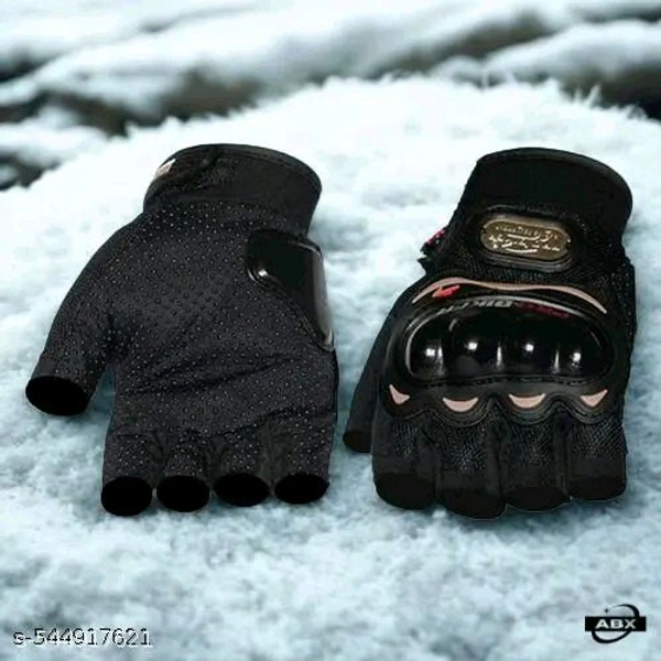 🔥 Unique Riding Gloves - Premium Quality For Bike Lovers 🔥
 - Black, Bike Gloves, Free
