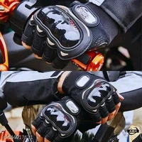🔥 Unique Riding Gloves - Premium Quality For Bike Lovers 🔥
 - Black, Bike Gloves, Free