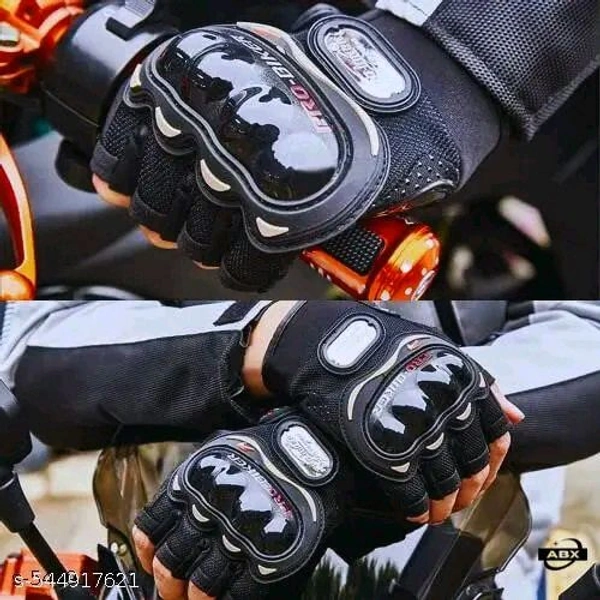 🔥 Unique Riding Gloves - Premium Quality For Bike Lovers 🔥
 - Black, Bike Gloves, Free