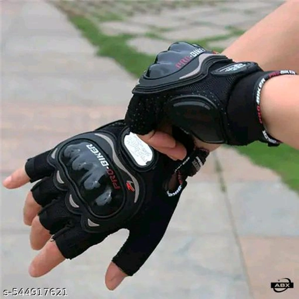 🔥 Unique Riding Gloves - Premium Quality For Bike Lovers 🔥
 - Black, Bike Gloves, Free