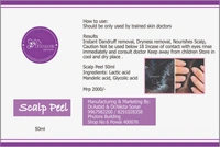 Scalp peel