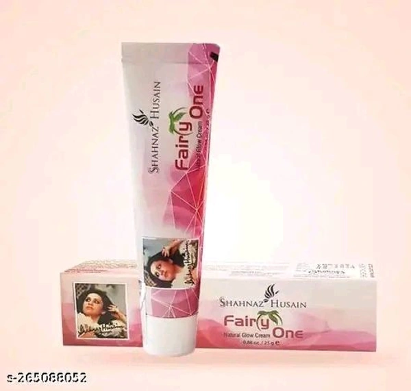  Shahnaz Husain Fairy One Natural Glow Cream 25gm (Pack Of 2)Name:  Shahnaz Husain Fairy One Natural Glow Cream 25gm (Pack Of 2)Product Name:  Shahnaz Husain Fairy One Natural Glow Cream 25gm (Pack Of 2)Skin Tone: Fair/LightShade: WhiteType: CreamNet Quantity (N): 2Concern: WhiteningProduct Name : Shahnaz Husain Fairy One Natural Glow Cream 25gm (Pack Of 2)Skin Type : All Skin Type