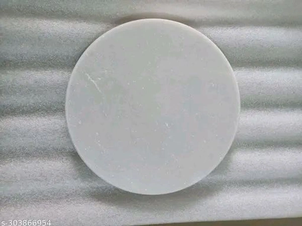 White Marble Chakla with Wooden Belan/Rolling Pin Board/Roti Maker/Chakla Belan/Chapati Maker for Kitchen | Full Finished Marble Roti Maker with belan (white  Chakla  with belan)Name: White Marble Chakla with Wooden Belan/Rolling Pin Board/Roti Maker/Chakla Belan/Chapati Maker for Kitchen | Full Finished Marble Roti Maker with belan (white  Chakla  with belan)