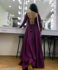 Sharara Georgette clothe wine Name: Sharara Georgette clothe wine Fabric: GeorgetteSleeve Length: Long SleevesPattern: SolidCombo of: SingleSizes:XS, S, M, L, XL, XXLCountry of Origin: India - M