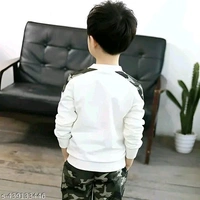 Modern Stylish Boys clothing SetsName: Modern Stylish Boys clothing SetsTop Fabric: CottonBottom Fabric: CottonSleeve Length: Long SleevesTop Pattern: PrintedBottom Pattern: PrintedNet Quantity (N): SingleAdd-Ons: No Add  - 6-7years