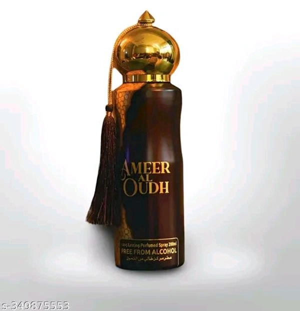 AL-Hassan AMEER AL-OUDH Long Lasting Perfumed Spray 200ml Free From  Deodorant Body Spray For Men & Women , Unisex PerfumeName: AL-Hassan AMEER AL-OUDH Long Lasting Perfumed Spray 200ml Free From  Deodorant Body Spray For Men & Women , Unisex PerfumeProduct Name: AL-Hassan AMEER AL-OUDH Long Lasting Perfumed Spray 200ml Free From  Deodorant Body Spray For Men & Women , Unisex Perfu