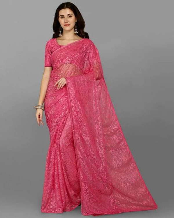 Lece net Sarees