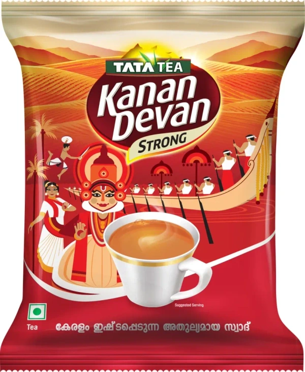 Kannan Devan Kanan Devan Strong, Black Tea Pouch, 250g - 250g
