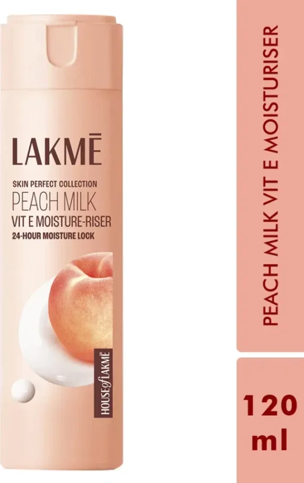 Lakme Moisturiser Peach Milk SPF 120ml - 120ml