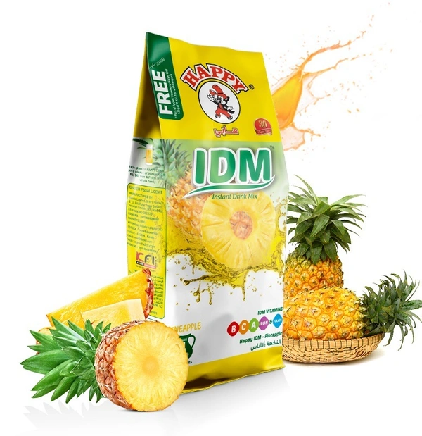 Happy Instant Drink Mix Pineapple, 500g - 500g