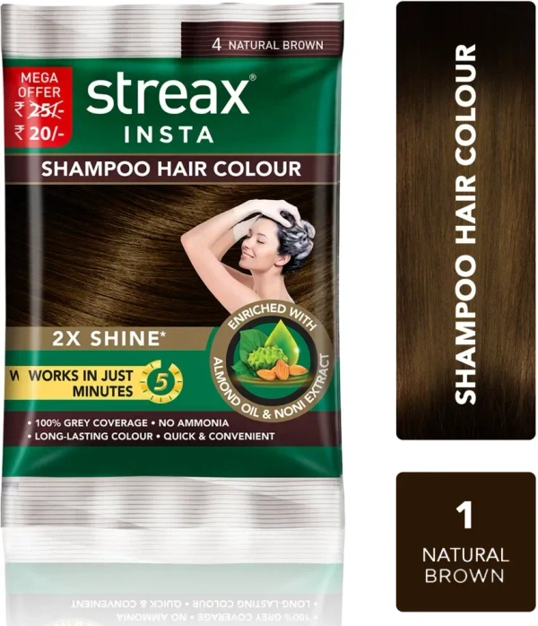 Iva Insta Shampoo Hair Color, 13 ml - 13 ml