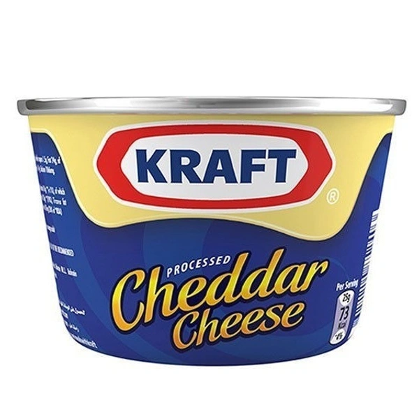 Kraft Processed Cheddar Cheese, 190g - 190g