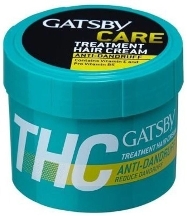 Gatsby Treatment Hair Cream Anti Dandruff, 250g - 250g