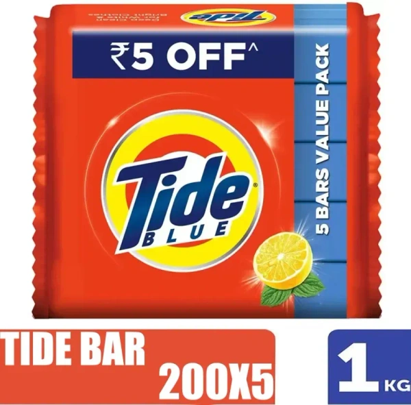 Tide Bar Soap Value Pack Kg Washing, 1Kg - 1Kg