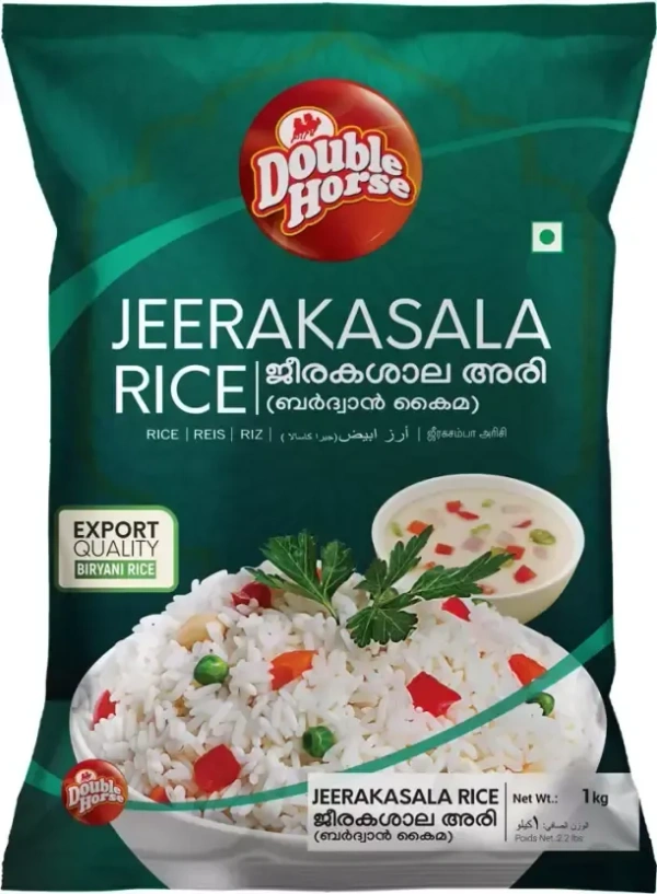Double Horse Jeerakasala Rice Packet, 1 kg - 1 Kg