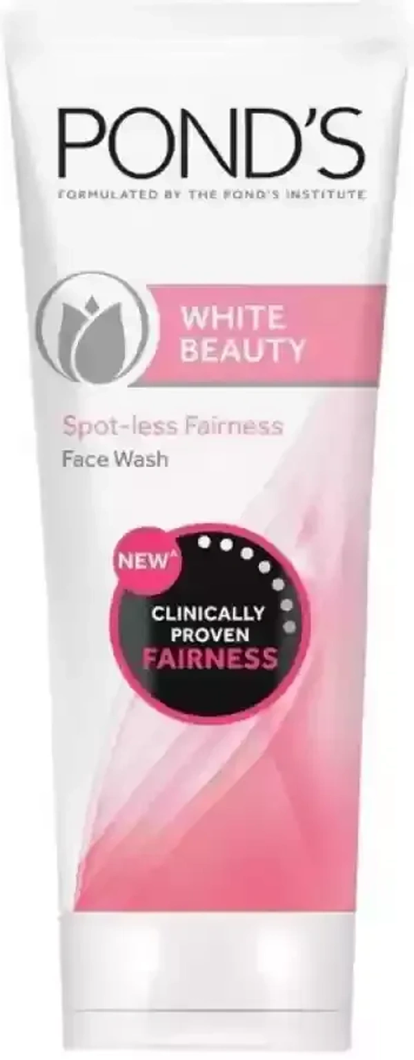 Pond's White Beauty Spot Less Fairness Face Wash, 100g - 100g
