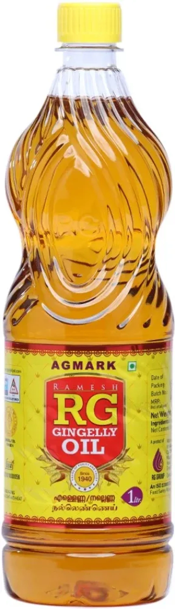 R.G Gingelly Oil, 500ml - 500ml