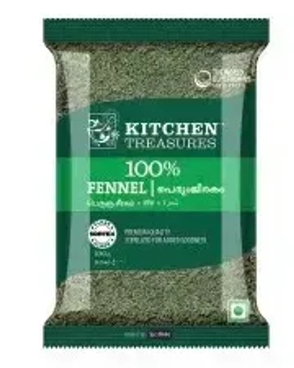 Kitchen Treasures Fennel Seeds, 100g - 100g
