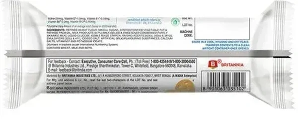 Britannia Biscuits Milk Bikis Milk Cream Biscuit, 120g - 100g