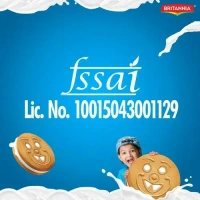 Britannia Biscuits Milk Bikis Milk Cream Biscuit, 120g - 100g
