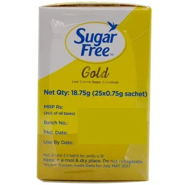 Sugar Free Gold Satchets, 17.75g - 17.75g