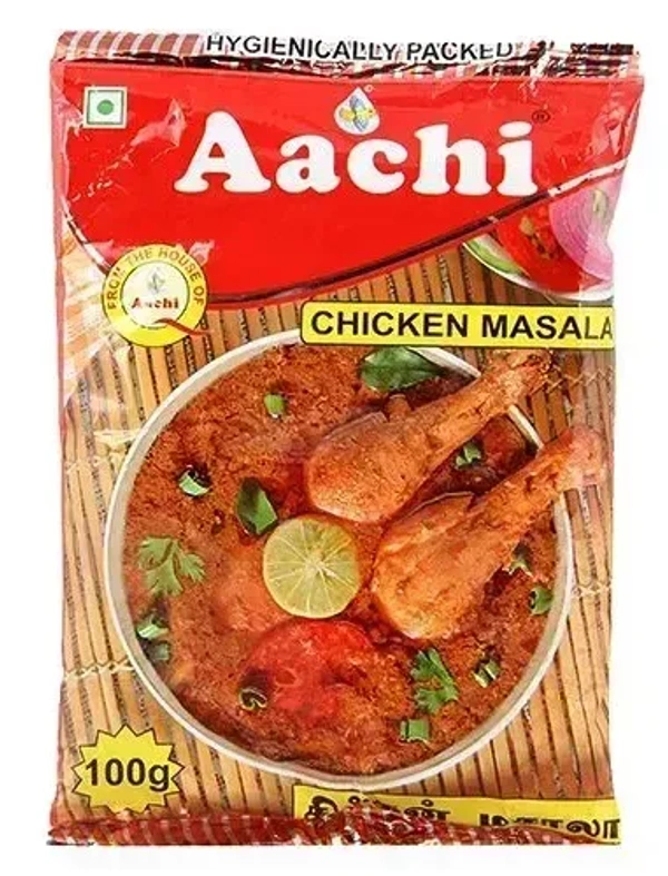 Aachi Chicken Masala Pouch, 100g - 100g