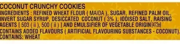 Parle Coconut Crunchy Biscuit, 96g