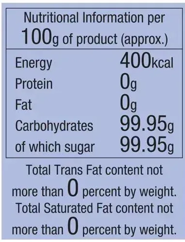 Parry's Pure Refined Sugar Sulphur Free Process Jar, 1 kg - 1 Kg
