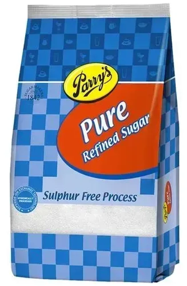 Parry's Pure Refined Sugar Sulphur Free Process Pouch, 1 kg - 1 Kg