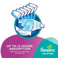 Pampers Active Baby 5 Star Skin Comfort Small 3-8 Kg (46 Pants)