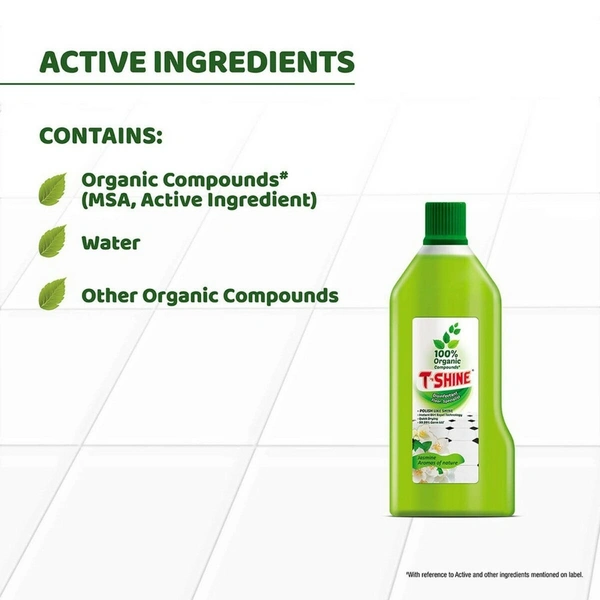 T-Shine Disinfectant Floor Specialist Jasmine, 500ml - 500ml