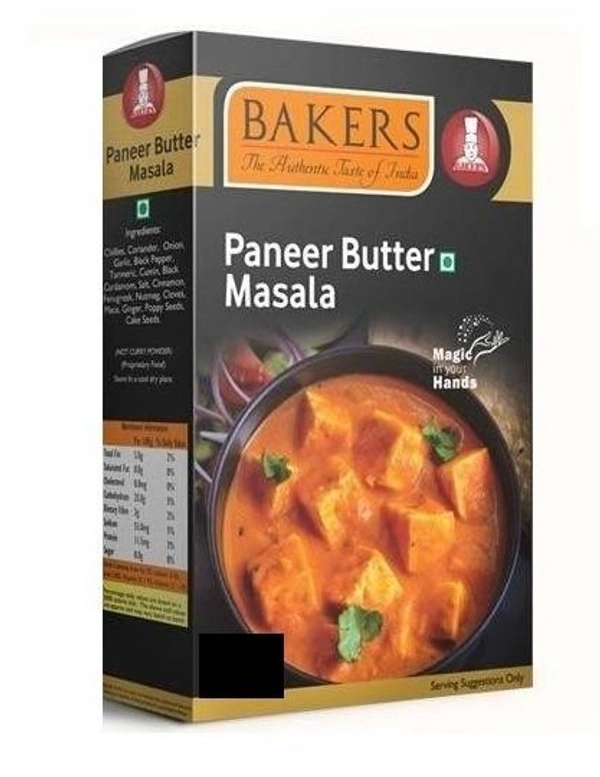 Bakers Paneer Butter Masala 100g - 100g