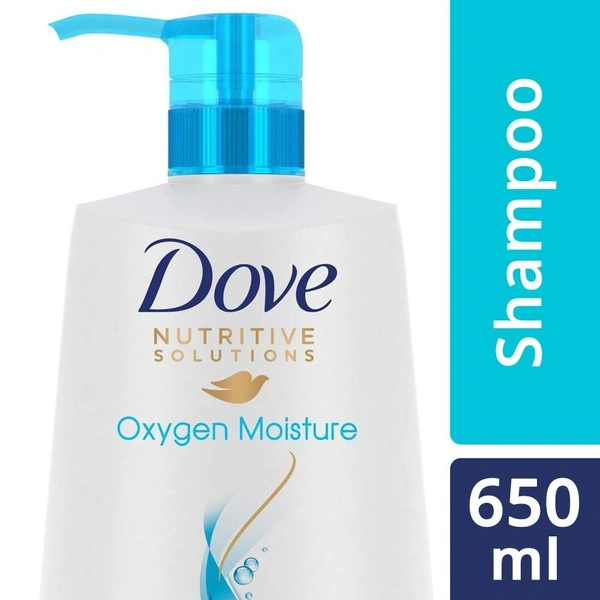 Dove Oxygen Moisture Shampoo, 650 ml