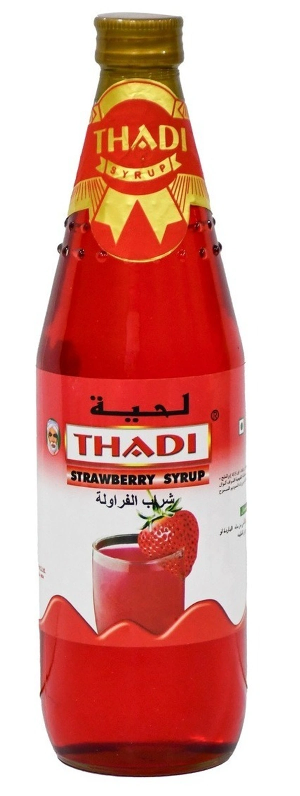 Thadi Strawberry Syrup 750ml - 750ml