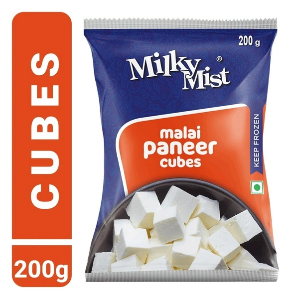 Milky Mist Malai Paneer Cubes, 200g - 200g