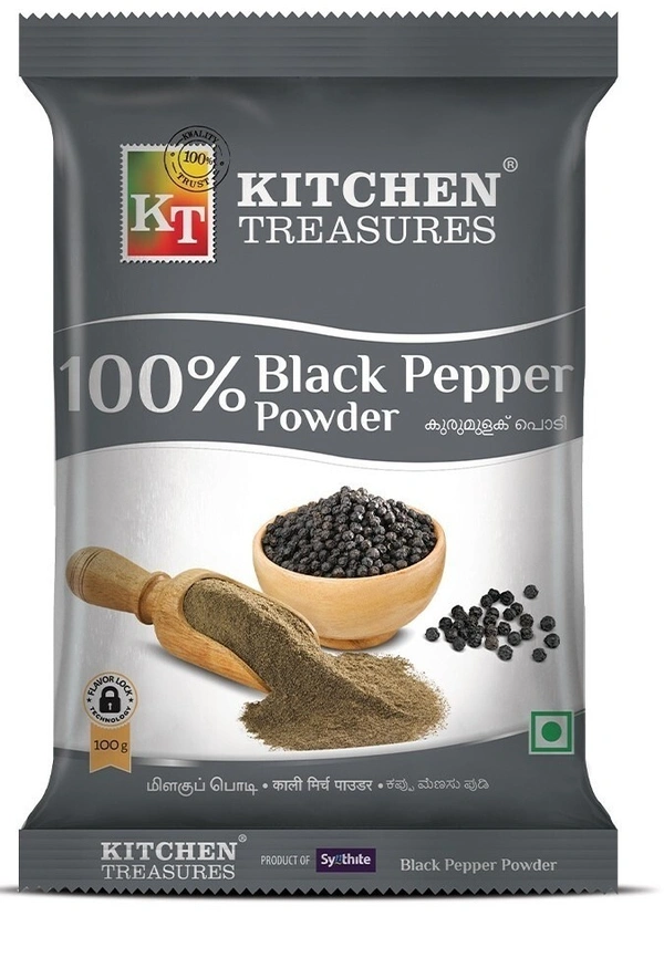 Kitchen Treasures Whole Black Pepper, 50g - 50g
