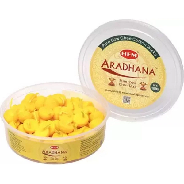 Keli Aradhana Diya Wicks, 400 pcs - 400 pcs