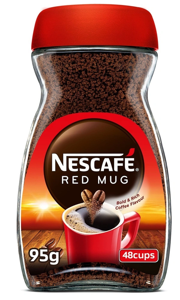 Nescafe Red Mug Instant Coffee Jar 95g - 95g